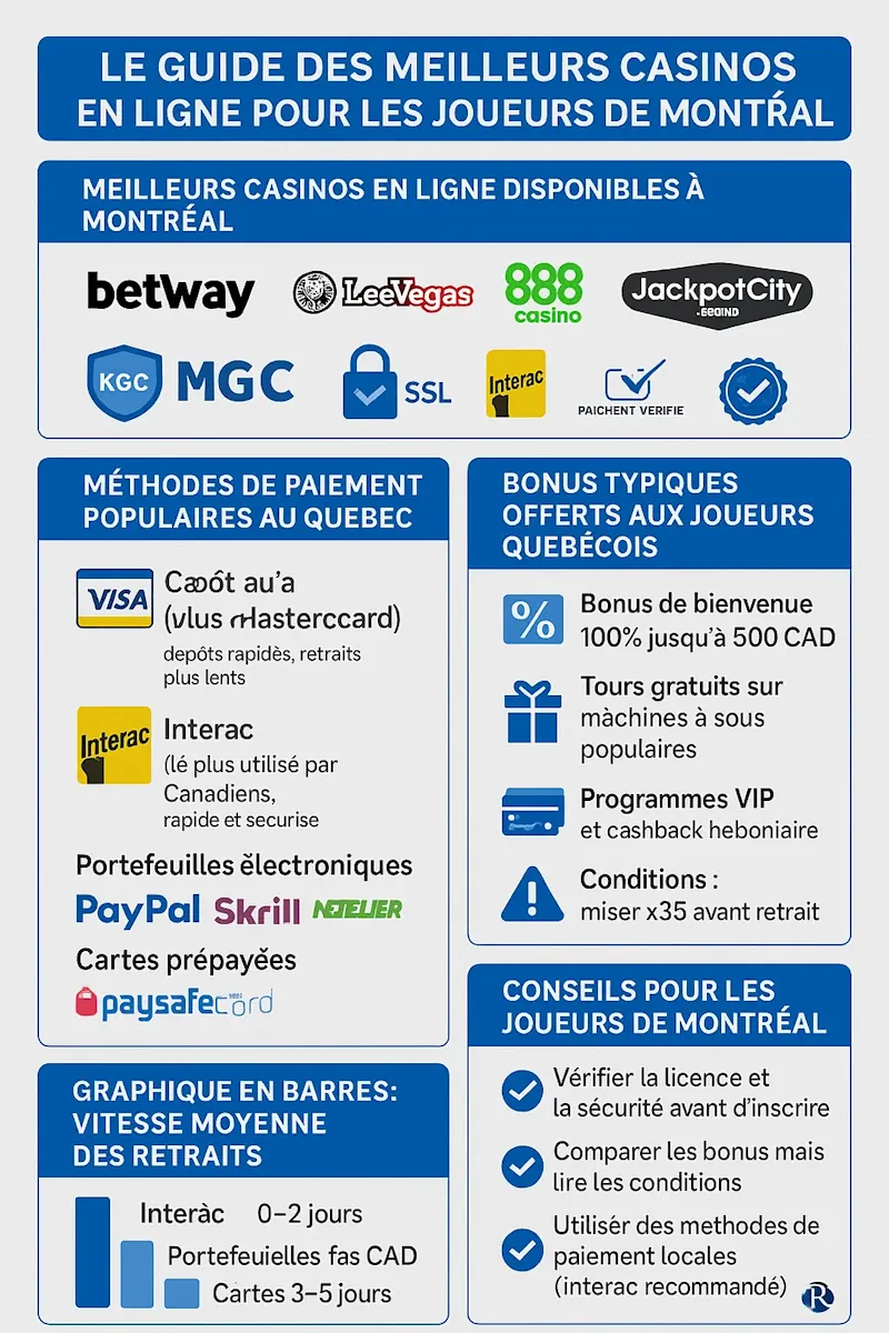 infographie en ligne casino